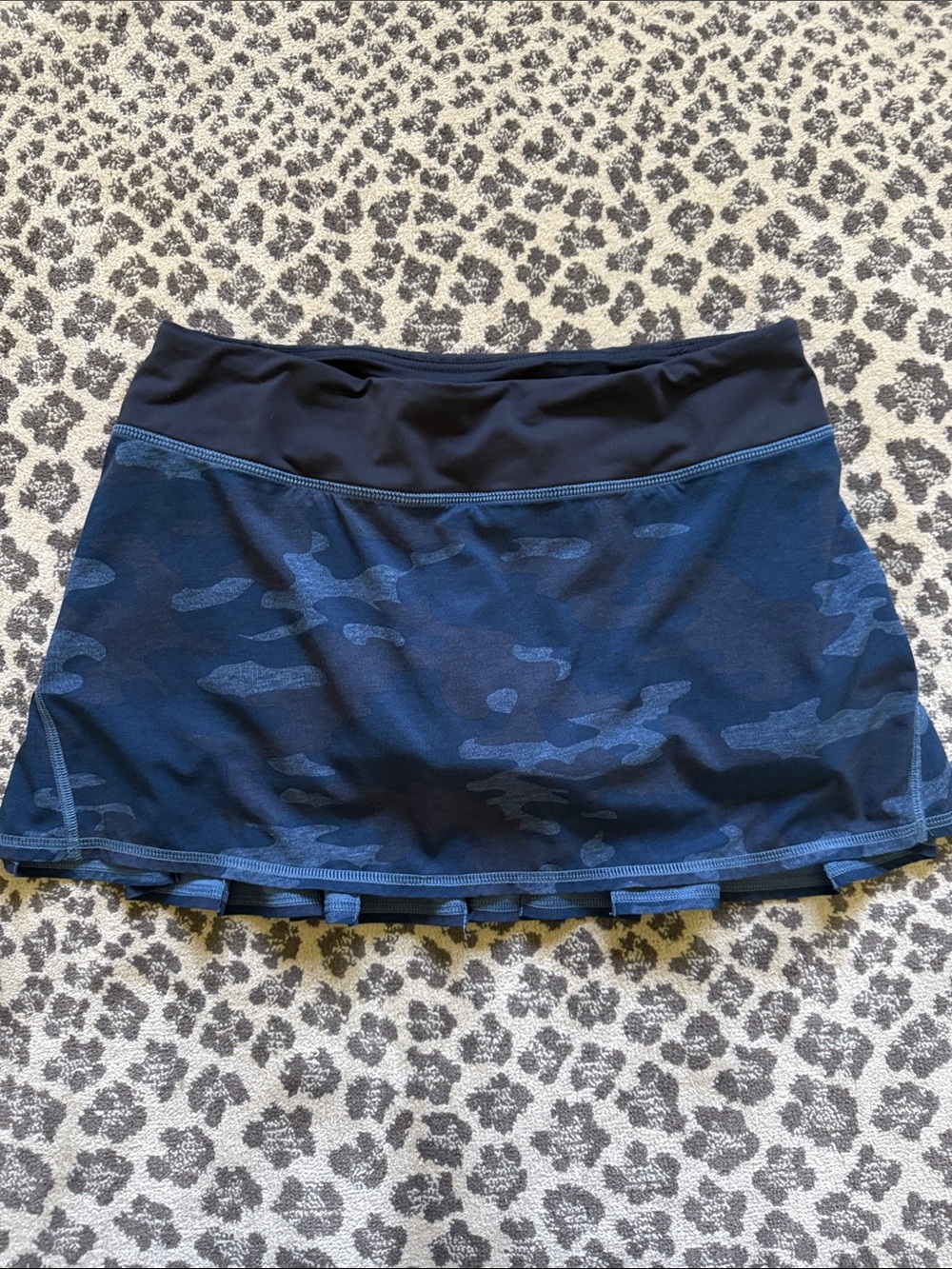 lululemon athletica Navy Camo Mini Skort - Picture 5 of 11